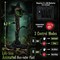 Slickblue; Animated Halloween Man-Eating Plant Decoration with Moving Jaws, Color-Changing LED Mouth, Sound Effects and Tripod Stand for Haunted House; Category:Halloween Animatronics; Image:4